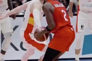到了FIBA依旧很强！SGA世界杯对阵西班牙关键时刻接管比赛